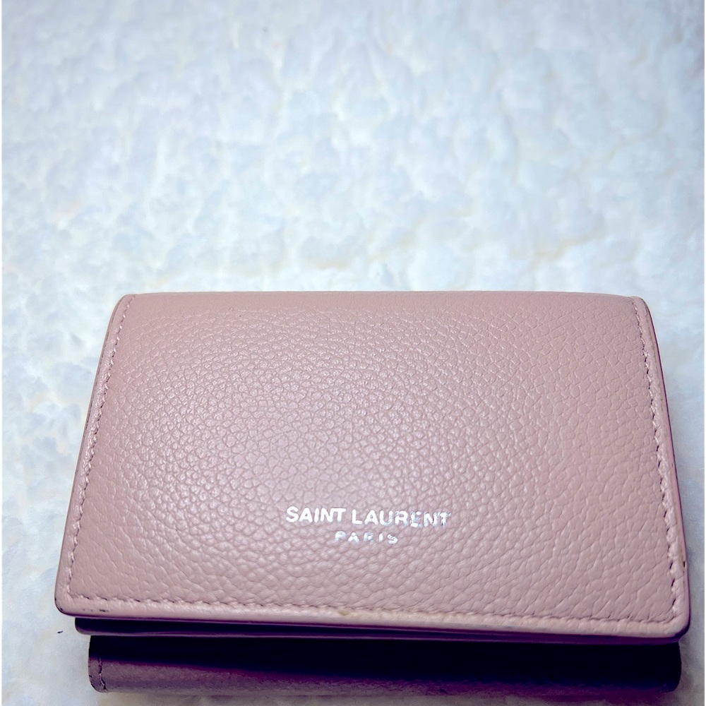 Authentic Yves Saint Laurent Trifold wallet